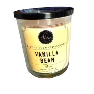 DW Home Vanilla Bean Double Wick Hand Poured Candle, 26.2 Oz
